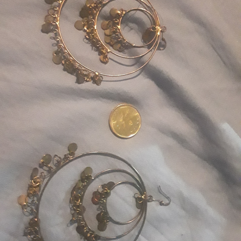 Big hoop gypsies earrings